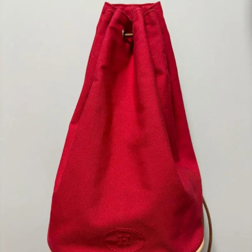 [BUNJANG] Hermès Polochon Bag Red Canvas / 에르메스 폴로숑 백
