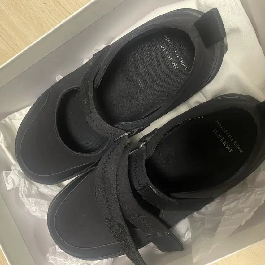 [BUNJANG] Amomento Vibram Mary Jane Shoes Black / 아모멘토 비브람 메리제인 블랙 5사이즈(235-245)