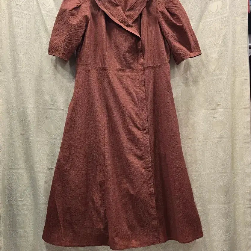 [SOLD OUT] 거의새거) 더아이잗 브라운 지지미 원피스 66