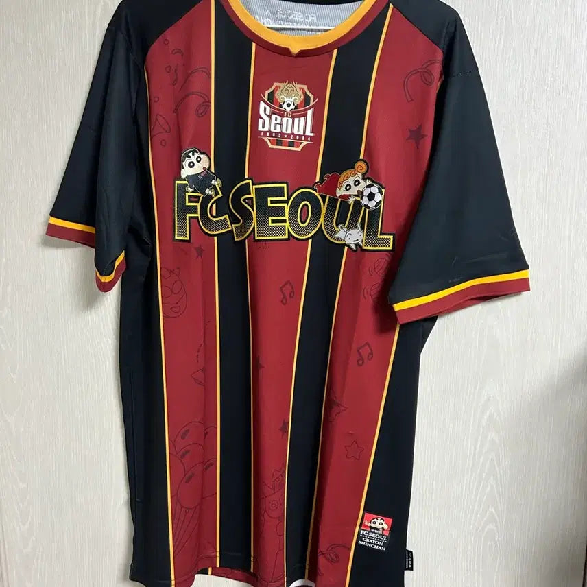 [BUNJANG] FC Seoul 2024 Crayon Shin-chan Collaboration Uniform XL / FC서울 2024 짱구 콜라보 유니폼2XL팜