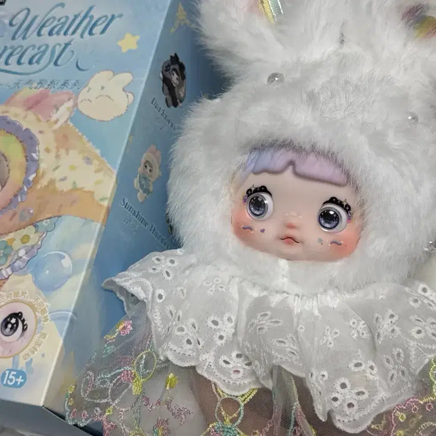 [BUNJANG] Nomi Weather Report Rainbow Plush Toy / 노미 일기예보 레인보우