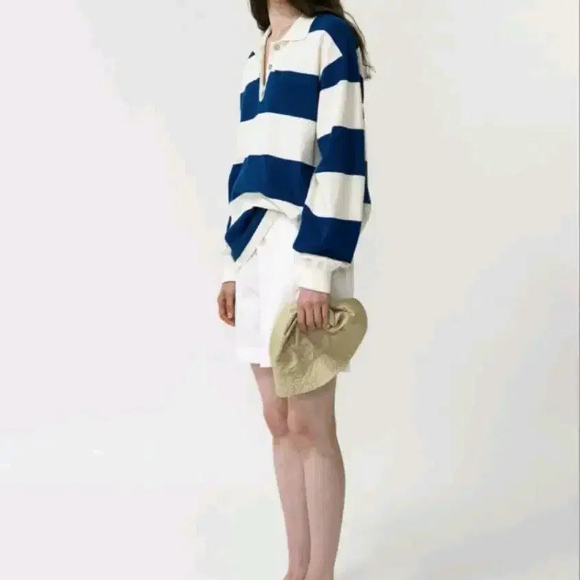 [BUNJANG] Nothing Written Stripe Collar Knit 2025 / 낫띵리튼 스트라이프 카라 니트2025(택달린 새상품) 팔아요