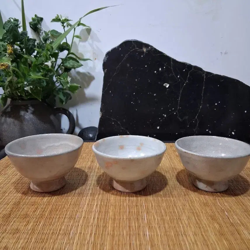 [SOLD OUT] 도천 천한봉작가 차잔 3점 일괄