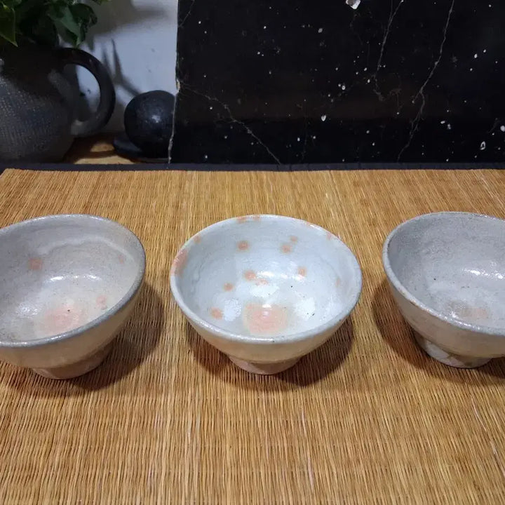 [SOLD OUT] 도천 천한봉작가 차잔 3점 일괄