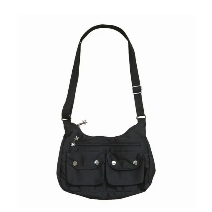 [BUNJANG] NUYET Star Cloud Sling Bag Black / NUYET 누옛 스타 클라우드 슬링 백 블랙