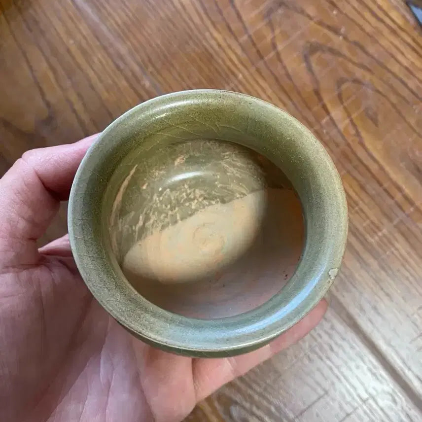 [BUNJANG] Genuine Early Qing Dynasty Longquan Celadon Censer (Kiln Item) / 진품 청나라초기 용천요(요지품)(운송시간13일)