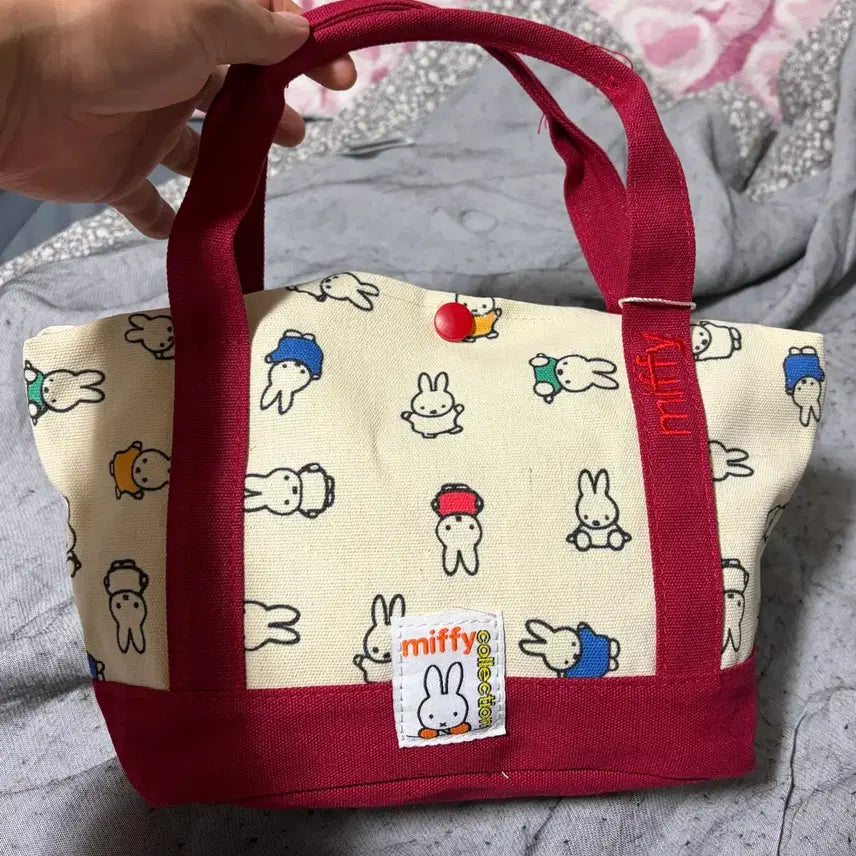 [BUNJANG] Miffy Canvas Tote Bag / (미사용) 미피 캔버스 토트백