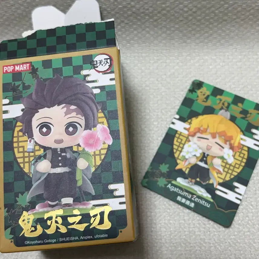 [BUNJANG] Pop Mart Demon Slayer Zenitsu Birth Flower Figure / 팝마트 귀멸의 칼날 젠이츠 탄생화 피규어