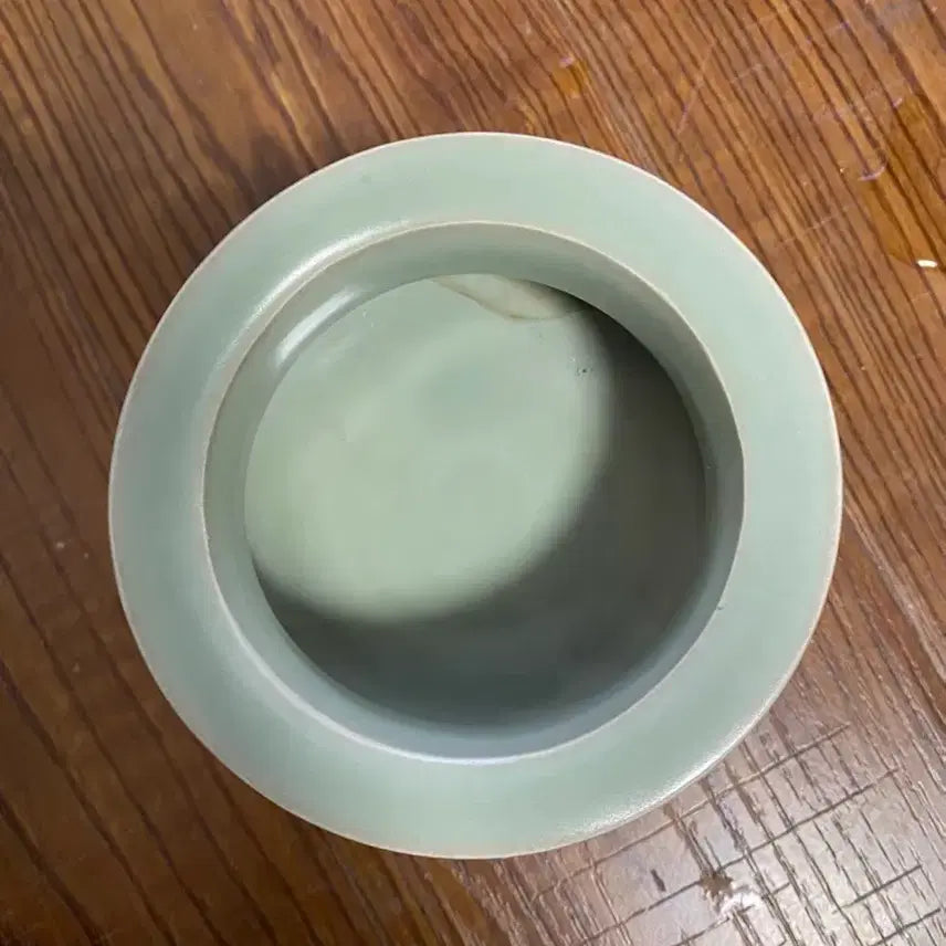 [BUNJANG] Authentic Chinese Qing Dynasty Celadon Vase / 진품 청나라 중후기 용천요(파손 수리품)