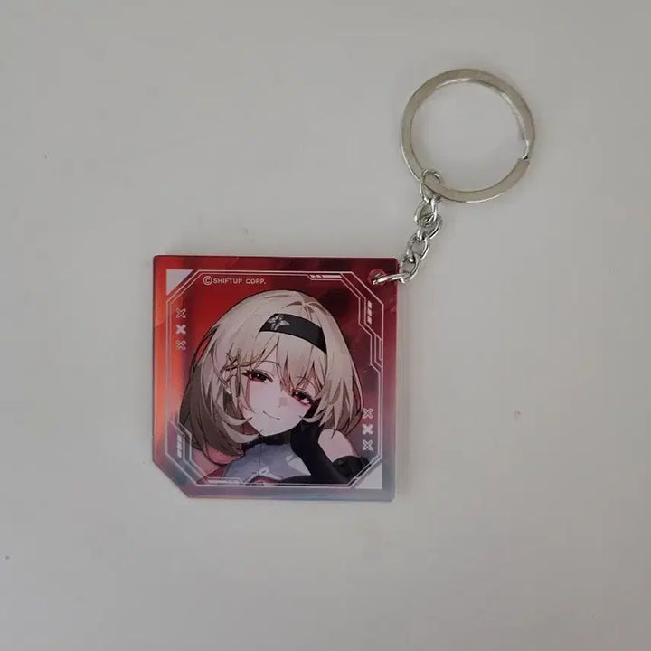 [BUNJANG] Nikke Red Shoes Double-Sided Acrylic Keyring / 니케 레드슈즈 아크릴 키링