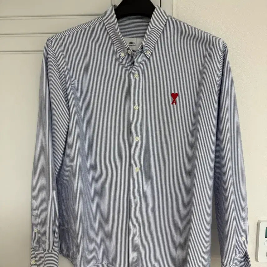 [BUNJANG] AMI Paris Stripe Shirt / 아미 스트라이프 셔츠