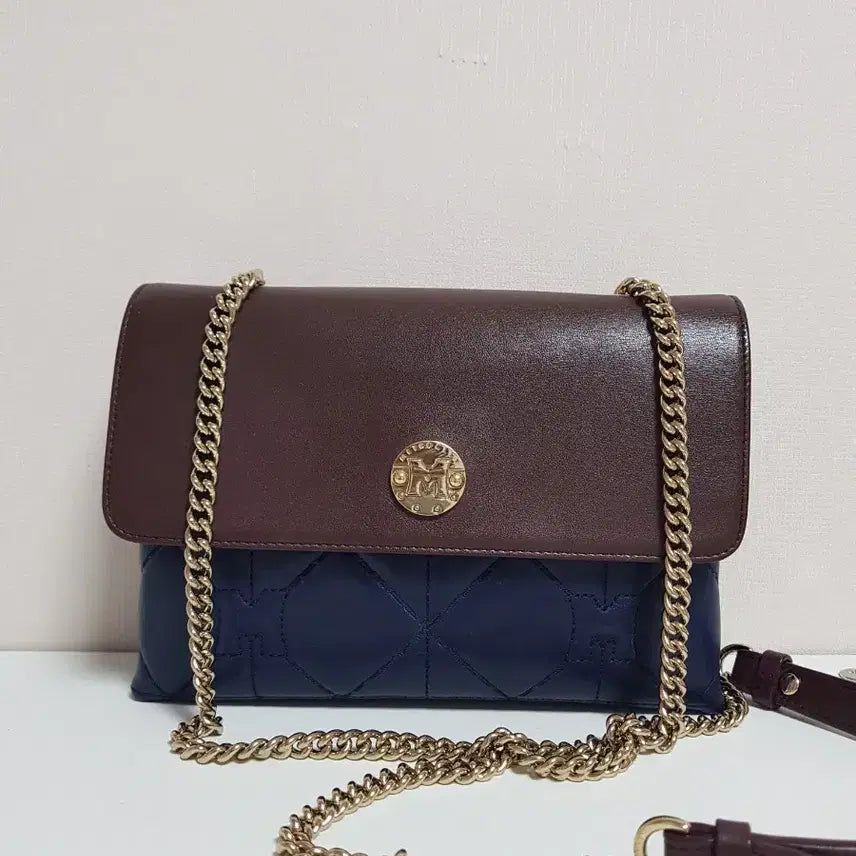 [BUNJANG] Metrociti Two-tone Crossbody Bag / 메트로시티 투톤 크로스백--정품
