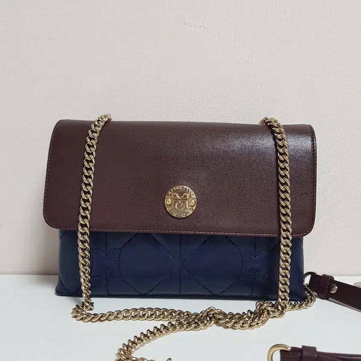 [BUNJANG] Metrociti Two-tone Crossbody Bag / 메트로시티 투톤 크로스백--정품