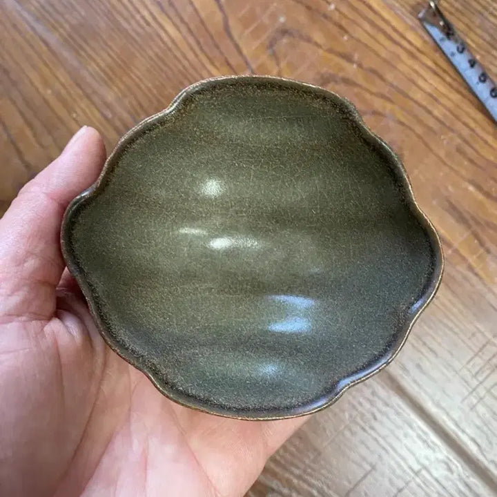 [BUNJANG] Genuine Late Ming Dynasty Longquan Celadon Tea Bowl / 진품 명나라말기 차말유 용천요(운송시간13일)