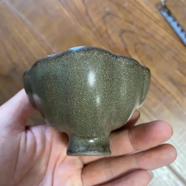 [BUNJANG] Genuine Late Ming Dynasty Longquan Celadon Tea Bowl / 진품 명나라말기 차말유 용천요(운송시간13일)