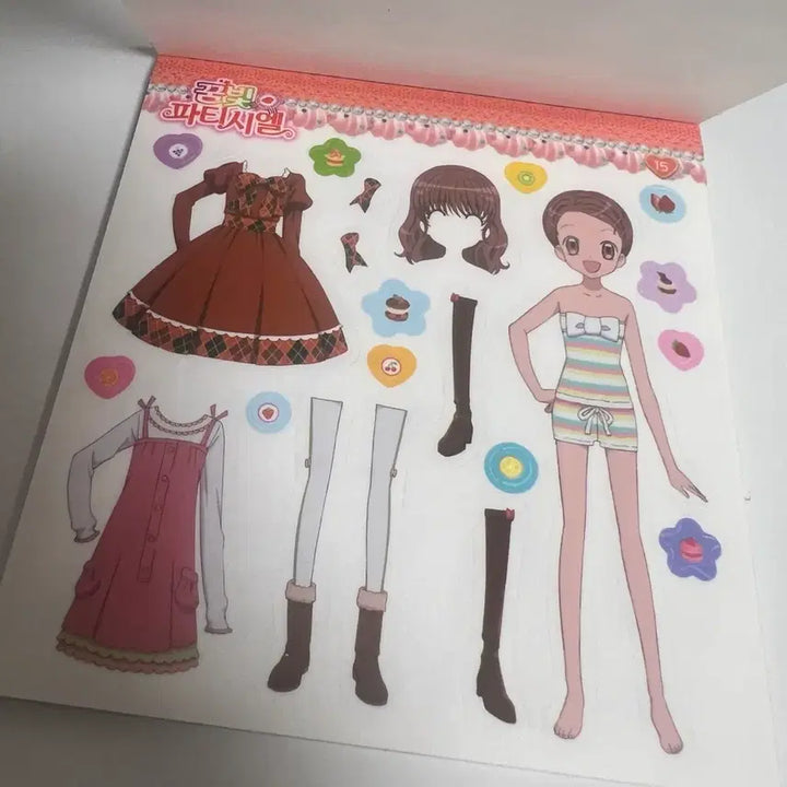 [BUNJANG] Yumeyume Party! Styling Sticker Set - Vintage Mini / 꿈빛 파티시엘 코디 스티커 고전문구 미니