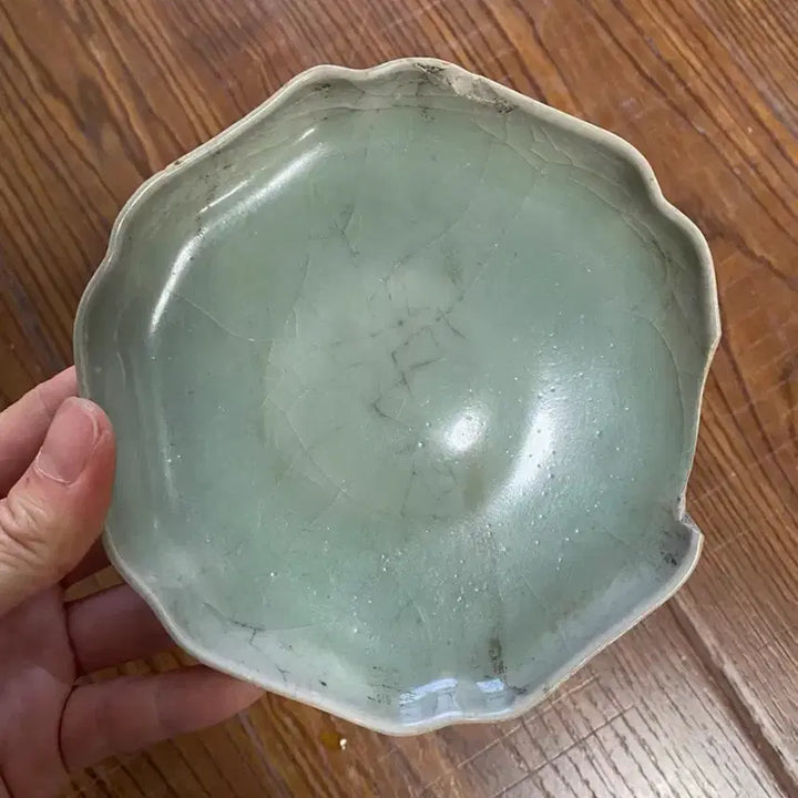 [BUNJANG] Late Qing Dynasty Longquan Kiln Celadon Vase (Minor Damage) / 진품 청나라말기 용천요(요지품 파손)(운송시간13일)