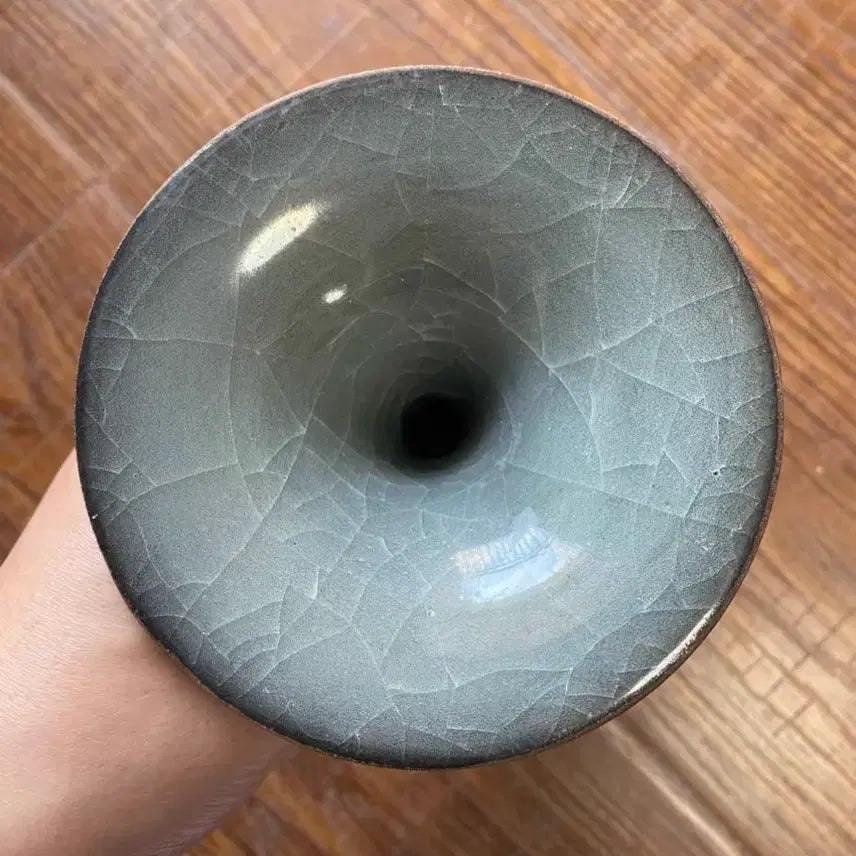 [BUNJANG] Genuine Early Qing Dynasty Longquan Celadon Vase / 진품 청나라초기 용천요(요지품)(운송시간13일)