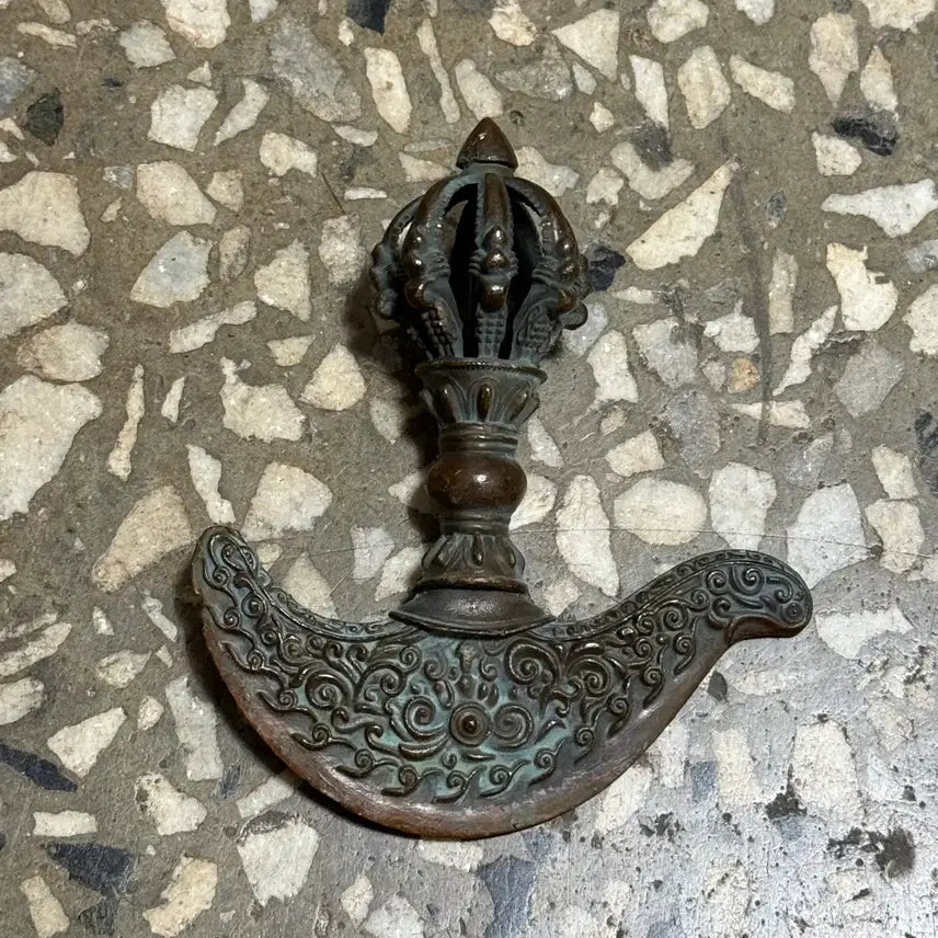 [BUNJANG] Bronze Vajra Buddhist Item Interior Accessory / 동 금강저 불교용품 인테리어 소품