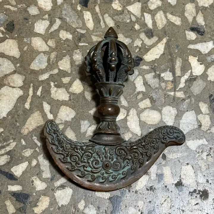 [BUNJANG] Bronze Vajra Buddhist Item Interior Accessory / 동 금강저 불교용품 인테리어 소품