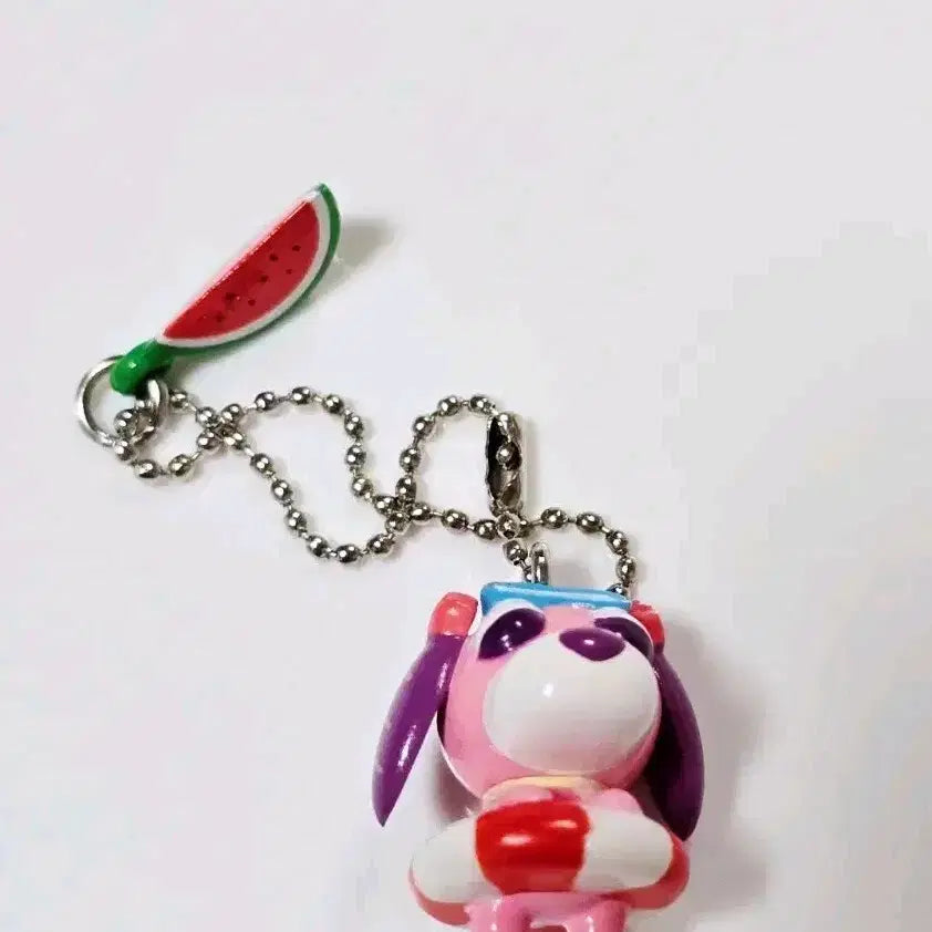 [BUNJANG] Ochaken Watermelon Tube Keychain / 오챠켄 수박 튜브 키링