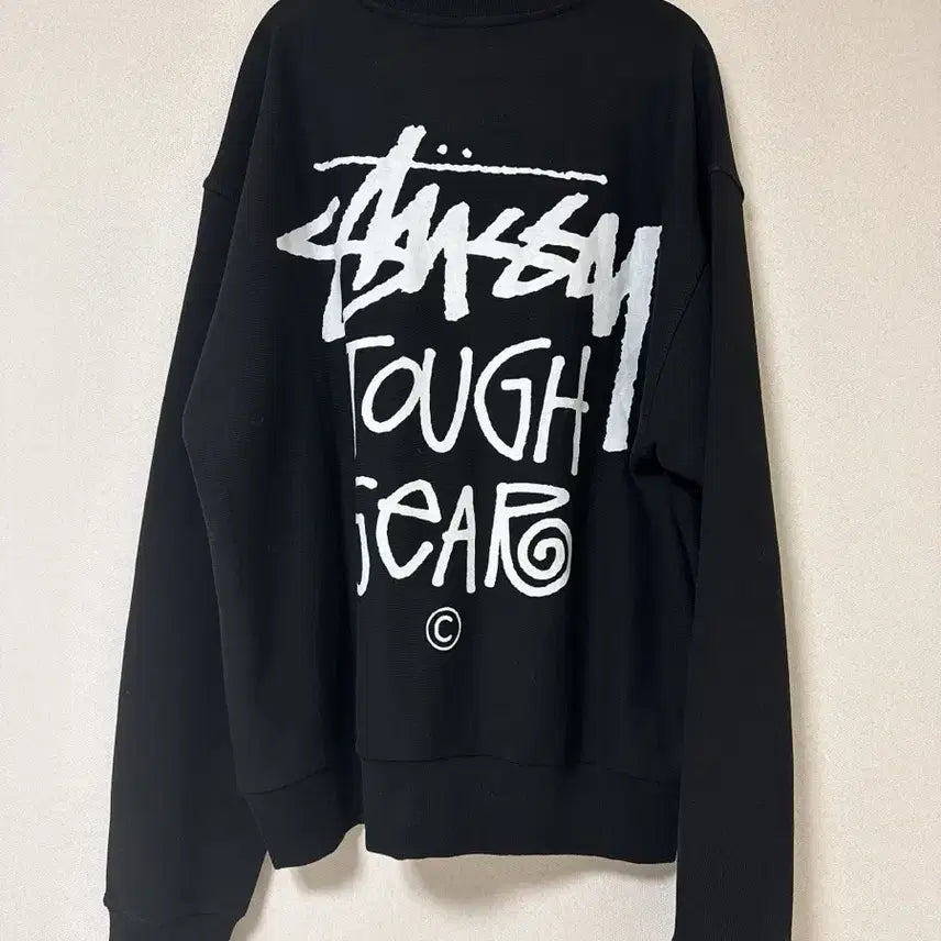 [BUNJANG] Stussy Black Sweatshirt L / 스투시 블랙 맨투맨 L사이즈(새상품)