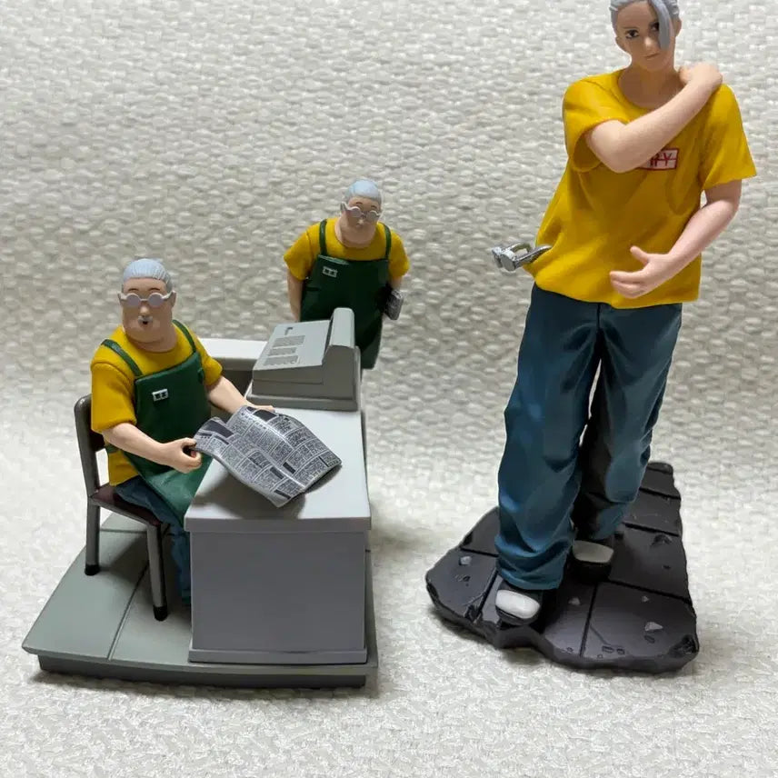 [BUNJANG] Sakada Days Petit Rama Figures Set / 사카모토데이즈 쁘띠라마 피규어 2종 일괄