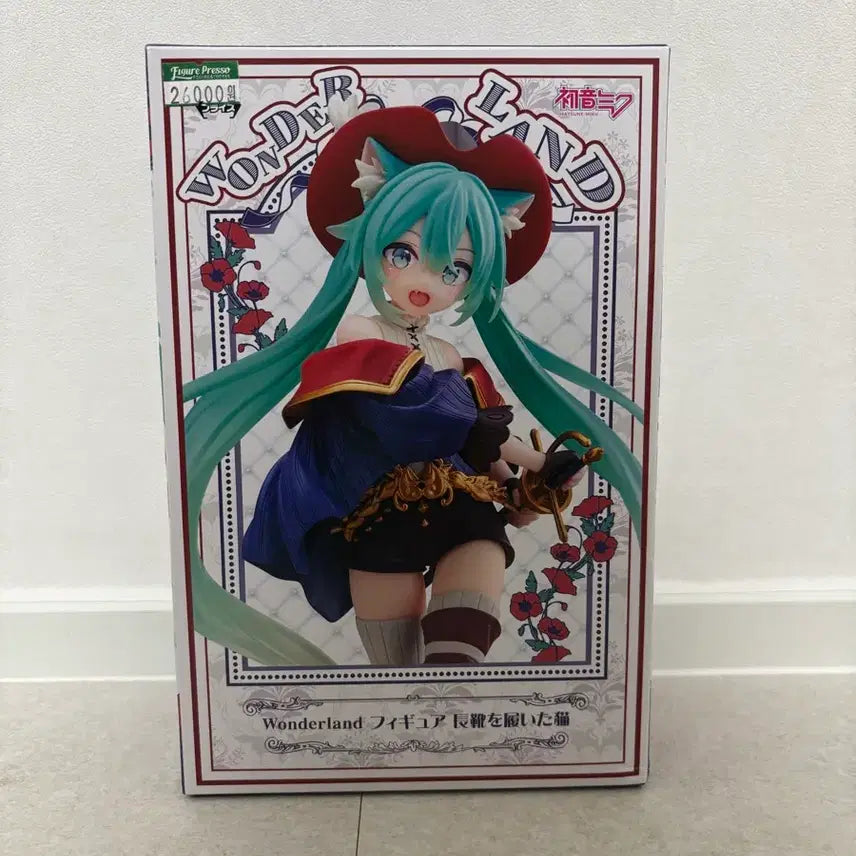 [BUNJANG] Miku Wonderland Puss in Boots Figure / 미쿠 원더랜드 장화신은 고양이 피규어