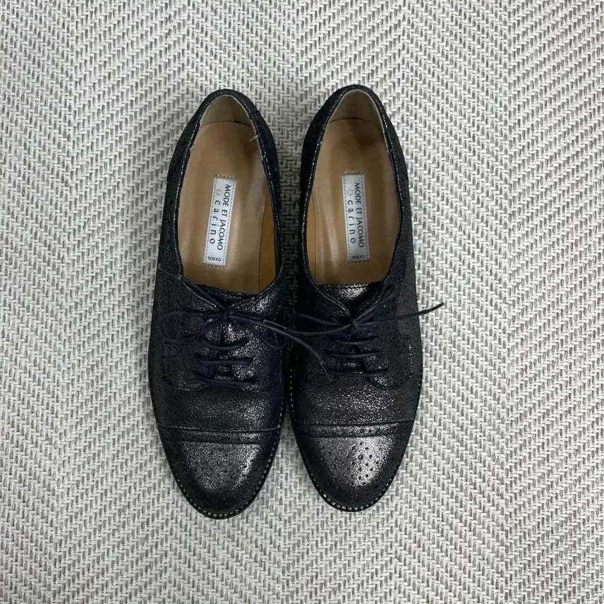 [BUNJANG] MODE ET JACOMO Carino Metallic Oxford Loafers / MODE ET JACOMO carino 도쿄 메탈릭 옥스포드 로퍼