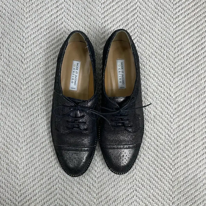 [BUNJANG] MODE ET JACOMO Carino Metallic Oxford Loafers / MODE ET JACOMO carino 도쿄 메탈릭 옥스포드 로퍼