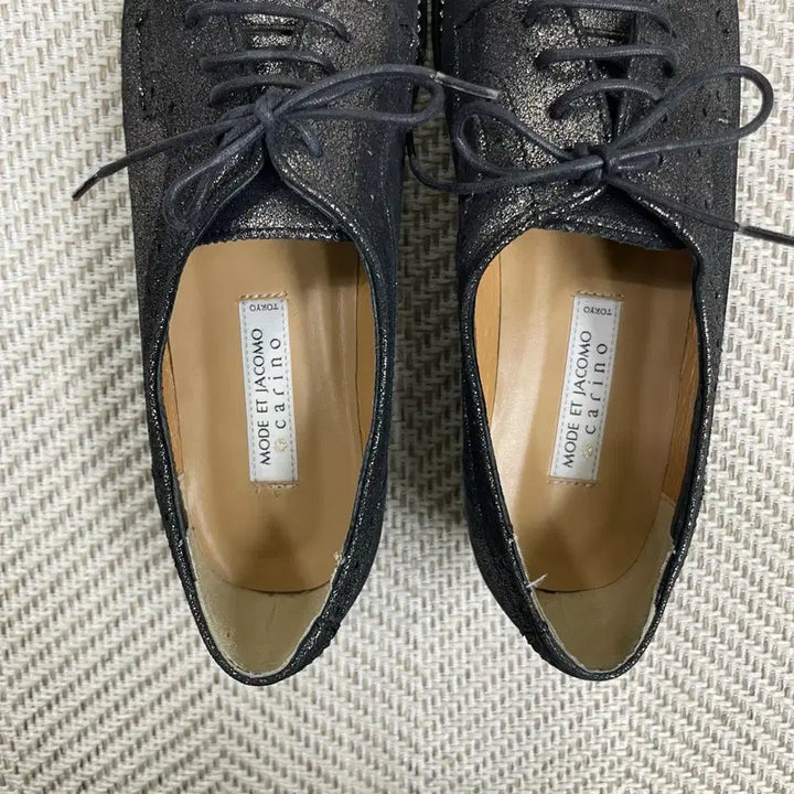 [BUNJANG] MODE ET JACOMO Carino Metallic Oxford Loafers / MODE ET JACOMO carino 도쿄 메탈릭 옥스포드 로퍼