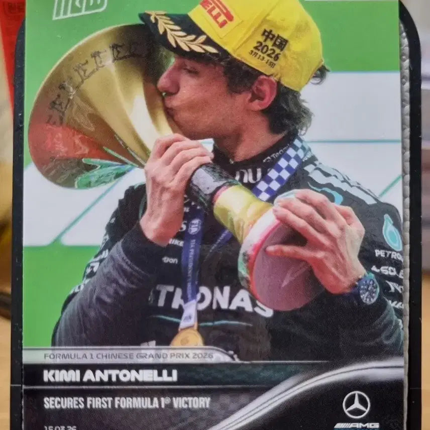 [BUNJANG] 2026 Topps Now Kimi Antonelli Trading Card / 2026 F1 탑스 나우 키미 안토넬리 카드