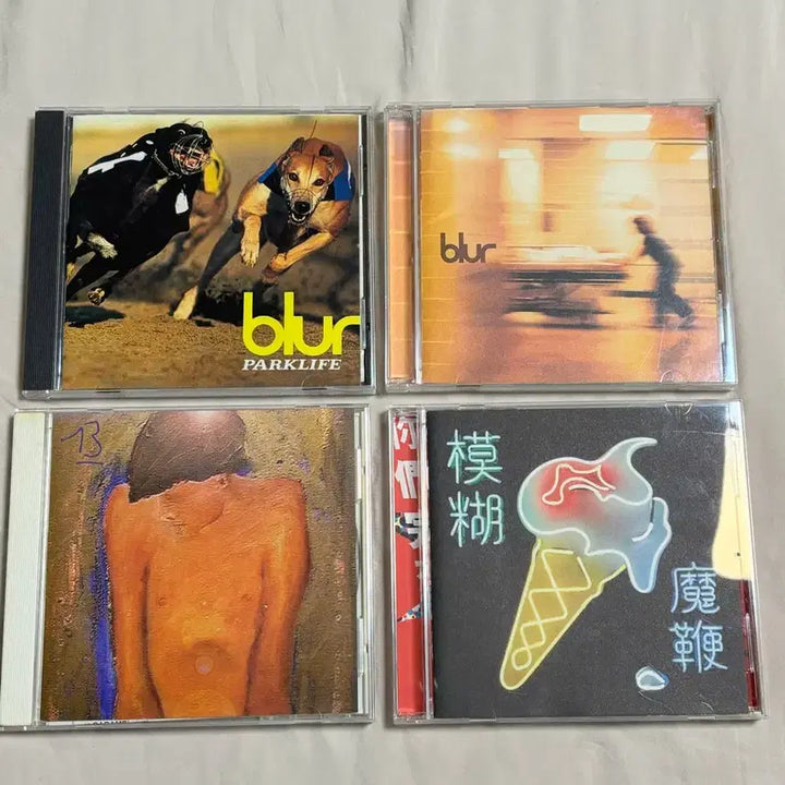 [BUNJANG] Blur CD Bundle Set (Albums 3, 5, 6, 8 - Japanese Editions) / Blur CD 3.5.6.8집 일본반 일괄