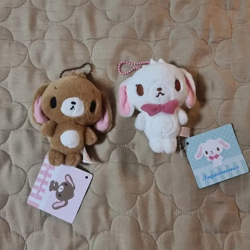 [BUNJANG] Sanrio Sugarbunnies Charm 2-Set / 산리오 슈가바니즈 키링 2종 세트