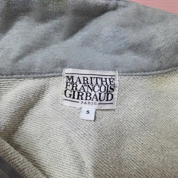 [BUNJANG] Matin Kim Cropped Sweatshirt (Gray, Size S) / 그레이 S 마뗑킴 크롭 맨투맨