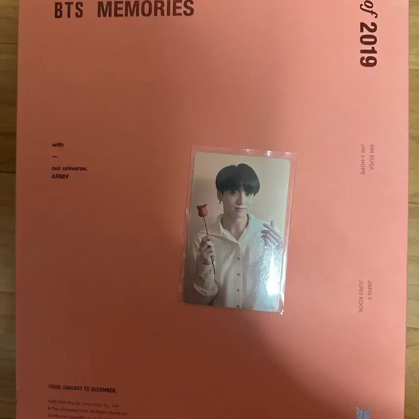 [BUNJANG] BTS 2019 Memories Jungkook Photocard / bts 2019 메모리즈 포카 정국
