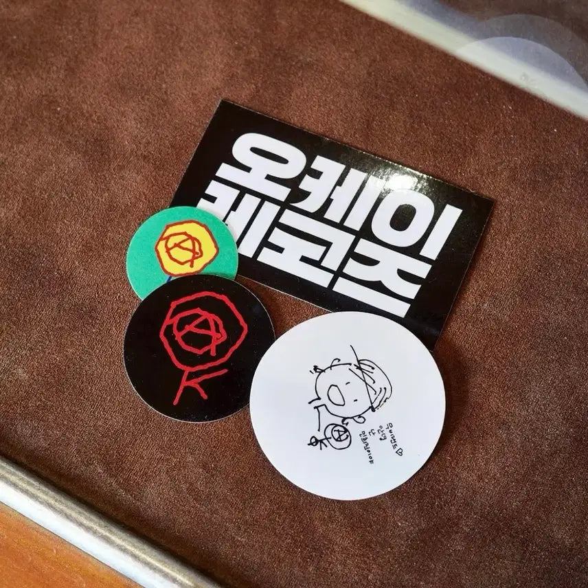 [BUNJANG] Min Hee Jin Ooak Movieland GV Sticker Set (Unsealed) / 미개봉 민희진 오케이레코즈 ooak 무비랜드 gv 스티커