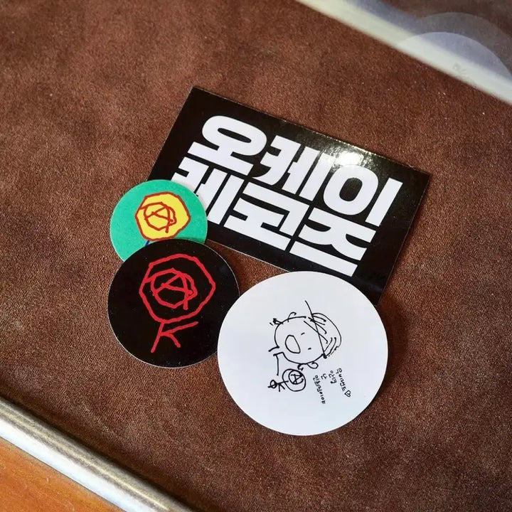 [BUNJANG] Min Hee Jin Ooak Movieland GV Sticker Set (Unsealed) / 미개봉 민희진 오케이레코즈 ooak 무비랜드 gv 스티커