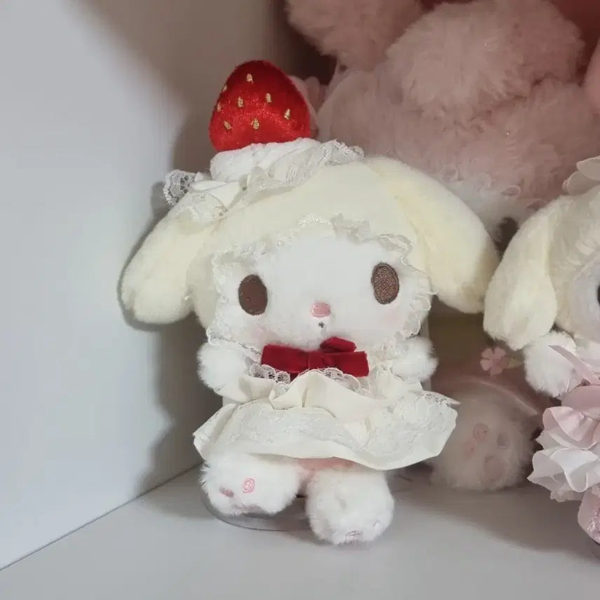 [BUNJANG] Sanrio My Melody Strawberry Shortcake Mascot / 산리오 마이멜로디 딸기 쇼트케이크 마스코트