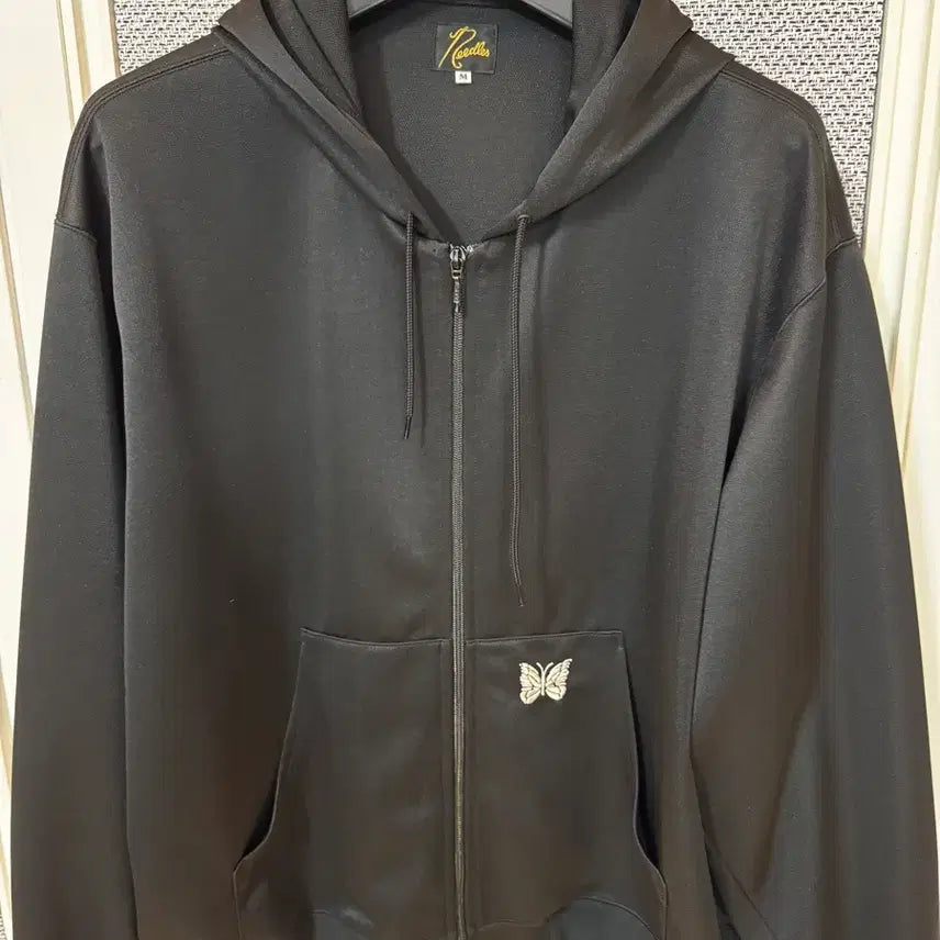 [BUNJANG] Needles Studios Oversized Hoodie Zip-Up M / 니들스 스튜디오스 후드집업 m