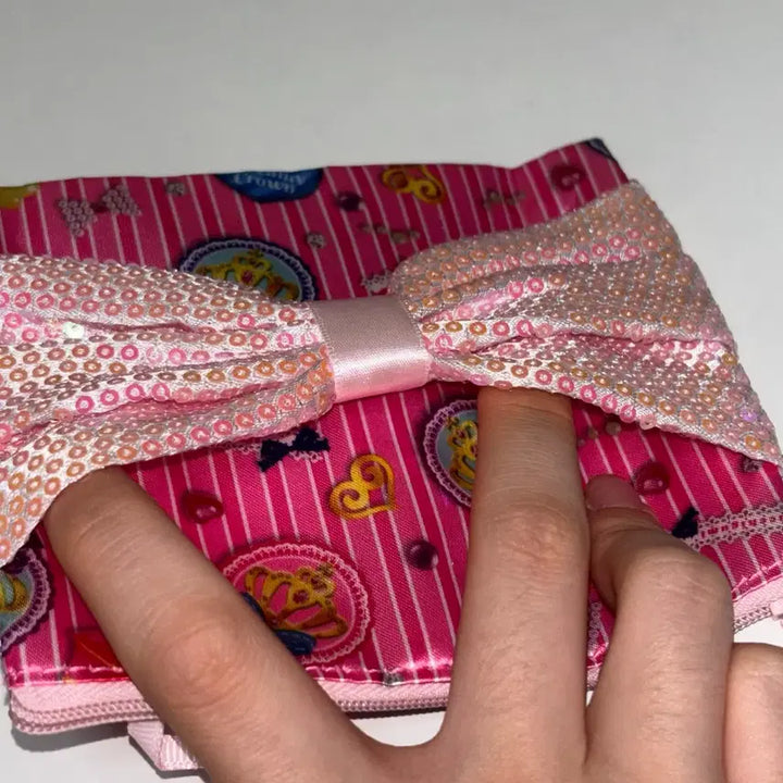 [BUNJANG] Aikatsu! Dreamy Crown Puchi Gumi Ribbon Pouch / 아이카츠 드리미 크라운 푸치구미 부록 리본 파우치 아이엠스타