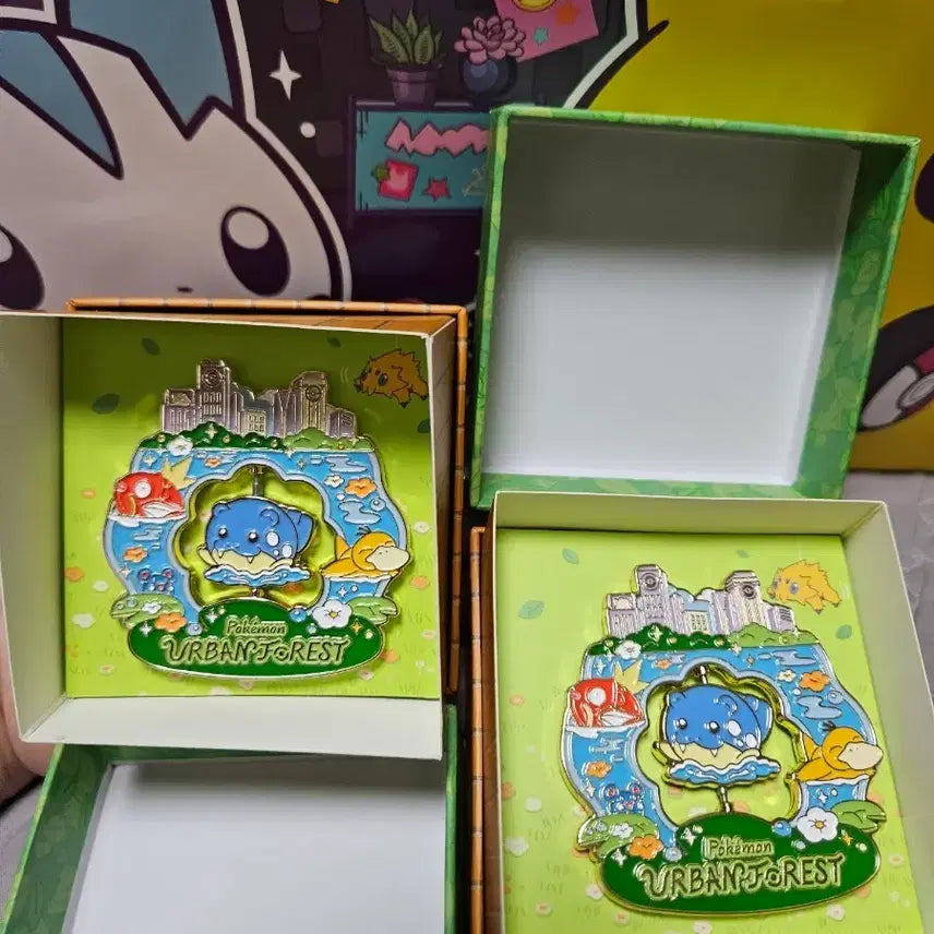 [BUNJANG] Pokemon Urbanforest Roulette Badge Golurk / 포켓몬 어반포레스트 룰렛 뱃지 대굴레오