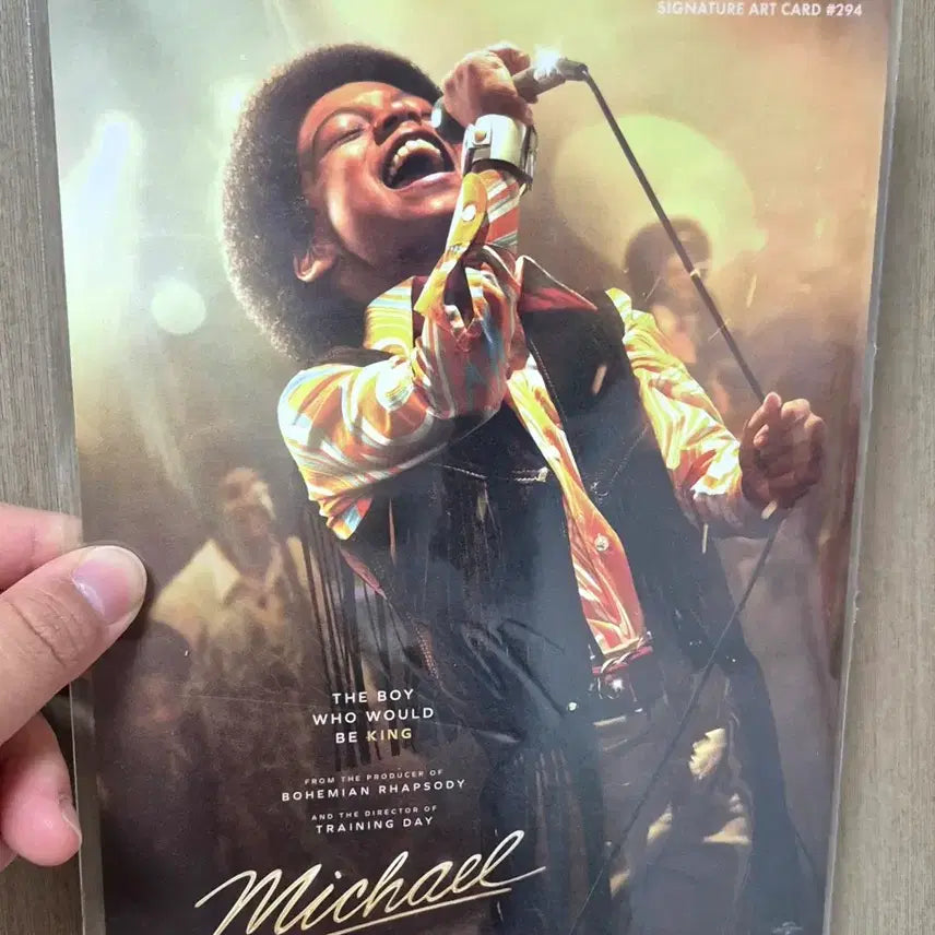 [BUNJANG] Michael Art Card Movie POB / 마이클 아트카드 아카 영화 특전