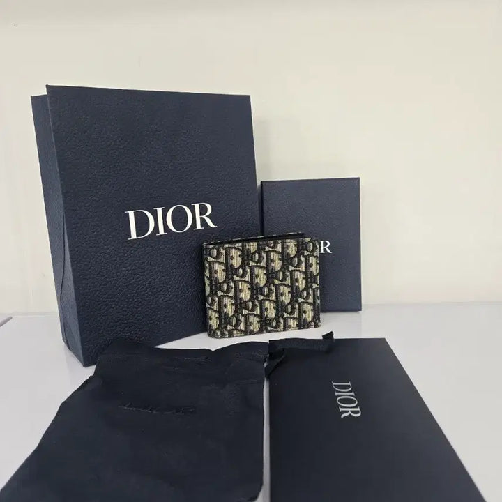 [BUNJANG] Dior Bifold Wallet Oblique Full Set / [OS]디올 반지갑 오블리크 풀구성
