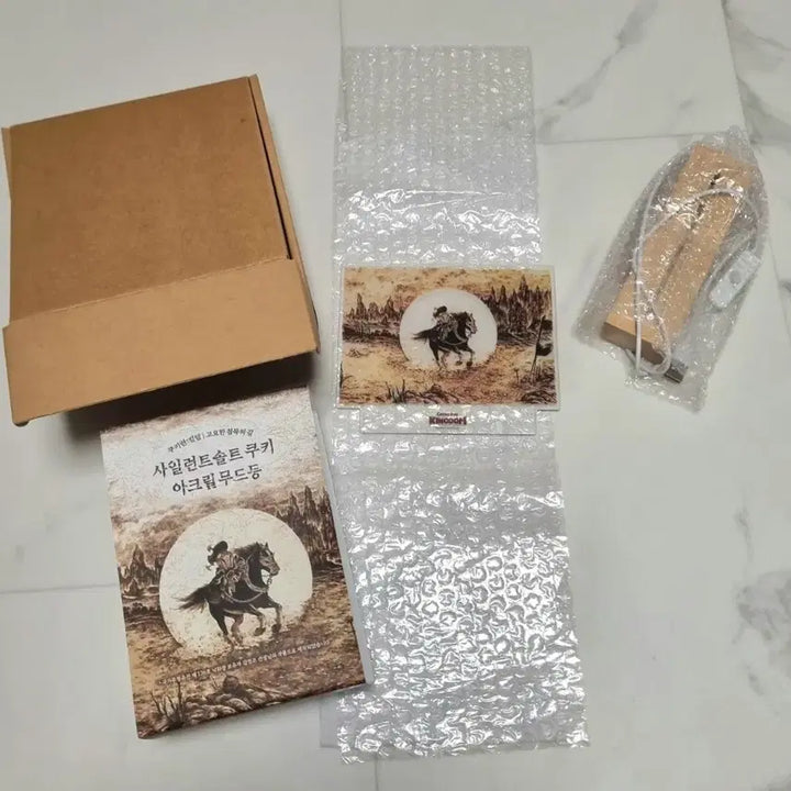 [BUNJANG] Cookierun Kingdom Silent Salt Cookie Acrylic Mood Lamp / 택포2.5)쿠킹덤 사일런트솔트 쿠키 아크릴 무드등 쿠키런 킹덤 쉐도우밀크