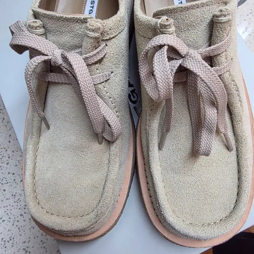 [BUNJANG] Lost Garden Dive Beige Shoes (Fits 270mm) / 로스트가든 다이브 베이지 255사이즈(실사이즈270)
