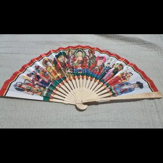 [BUNJANG] Spiritual Supplies: Five-Directional Banner and Fan Set / 무속용품 부채오방기