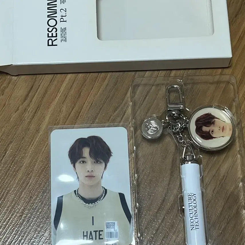 [BUNJANG] NCT RIIZE Sungchan 2020 Resonance Projection Keyring / NCT 엔시티 RIIZE 라이즈 성찬 2020 레조넌스 프로젝션 키링
