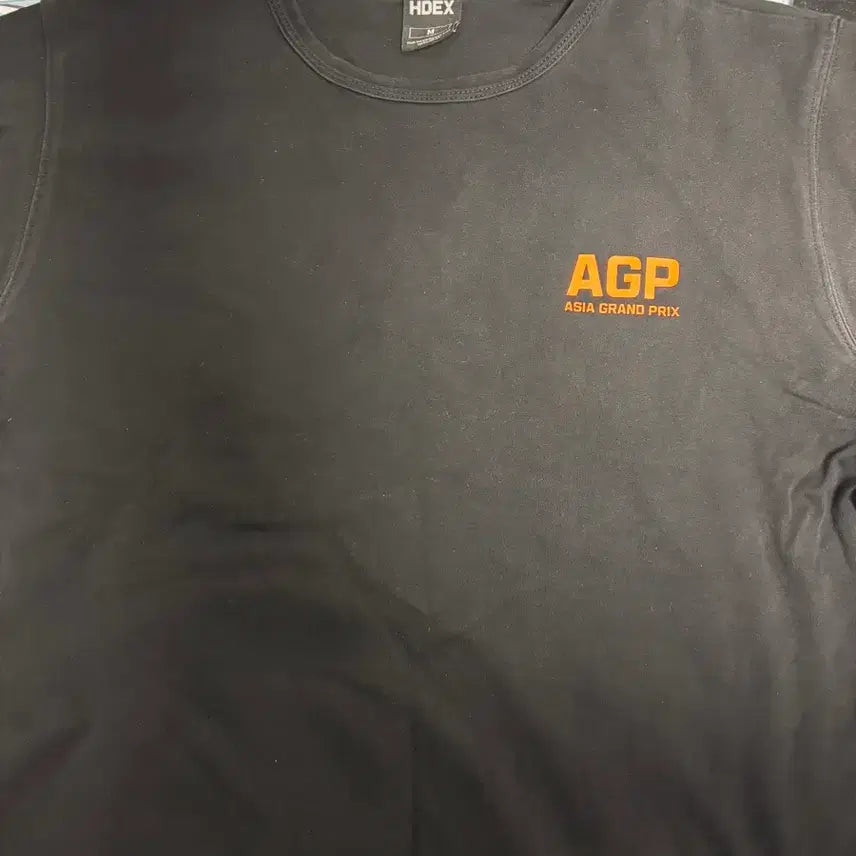 [BUNJANG] HDEX AGP Short Sleeve T-Shirt Black / HDEX AGP 반팔 티셔츠 블랙