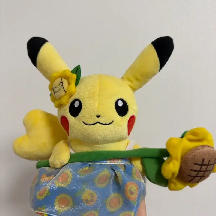 [BUNJANG] Pikachu Summer Life Plush Toy / 피카츄 썸머라이프 인형 정품